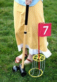 NEW! Amish-Made Deluxe Flag Croquet Golf Game Set