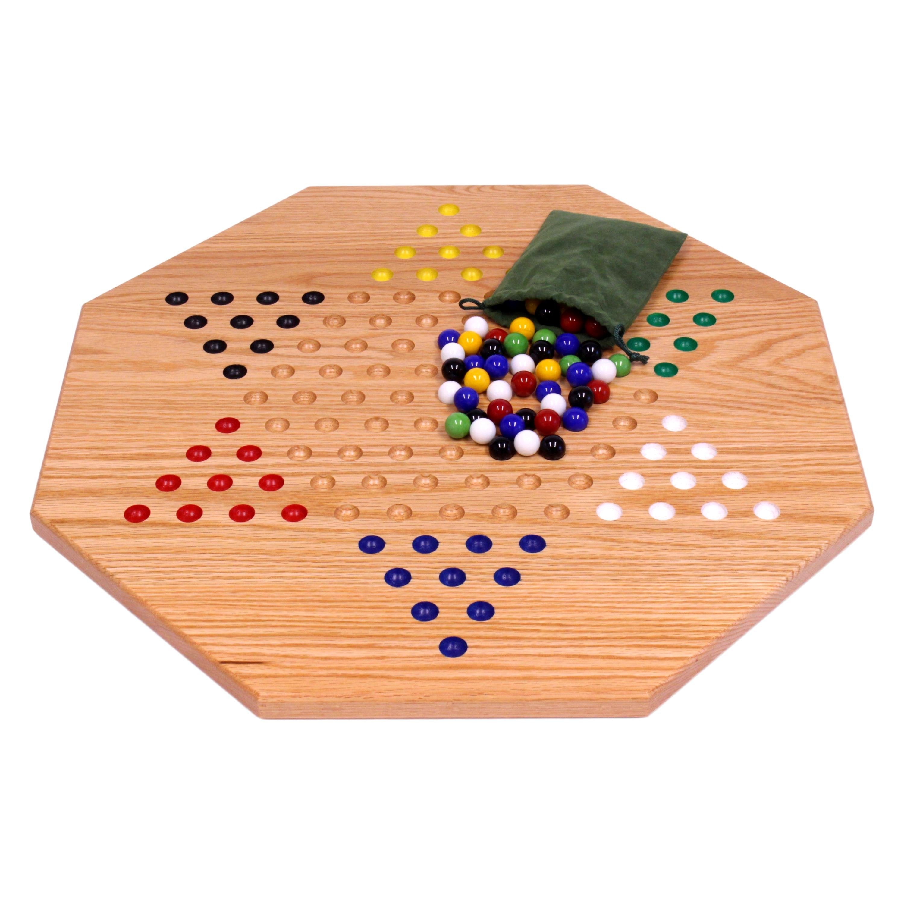 Wooden chinese on sale checkers