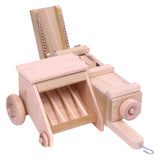 Amish-Made Wooden Toy Hay Baler