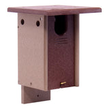 Amish-Made Bluebird House - Post Mount - Easy Clean Design
