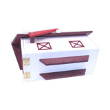 Amish-Made Mailbox, Post Mount, Made With Weather-Proof Poly Lumber, UV-Resistant