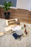 Wooden Amish-Made Ranch Shed Barn Toy