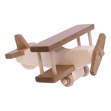 AmishToyBox.com Wooden Airplane Toy, Amish-Made, Kid-Safe Finish