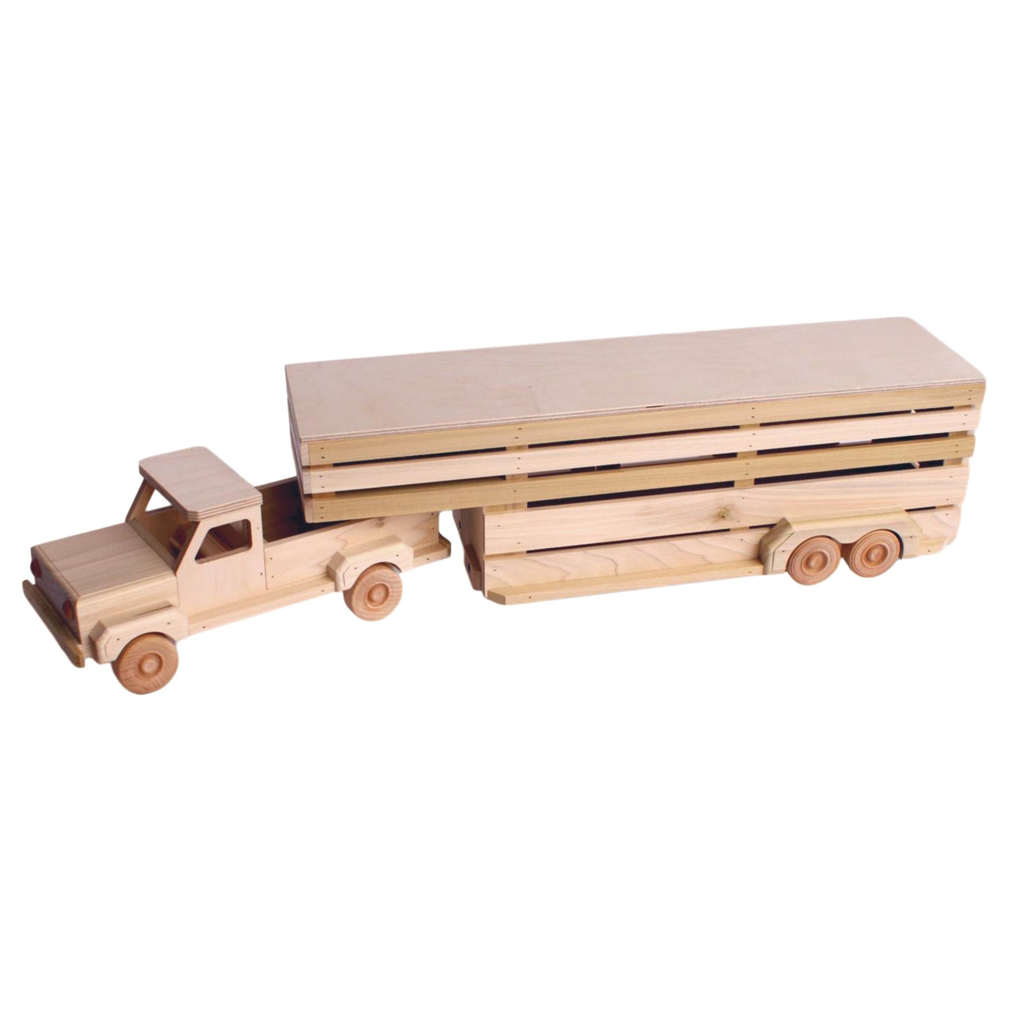Amish Made Wooden Toy Pickup